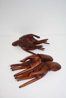 Wooden hands